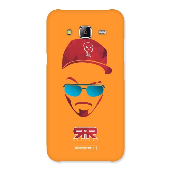 Raftaar Orange Back Case for Samsung Galaxy J5