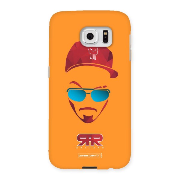 Raftaar Orange Back Case for Samsung Galaxy S6