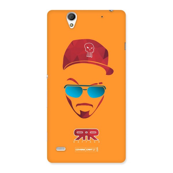 Raftaar Orange Back Case for Sony Xperia C4