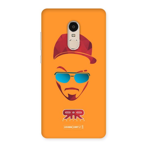 Raftaar Orange Back Case for Xiaomi Redmi Note 4