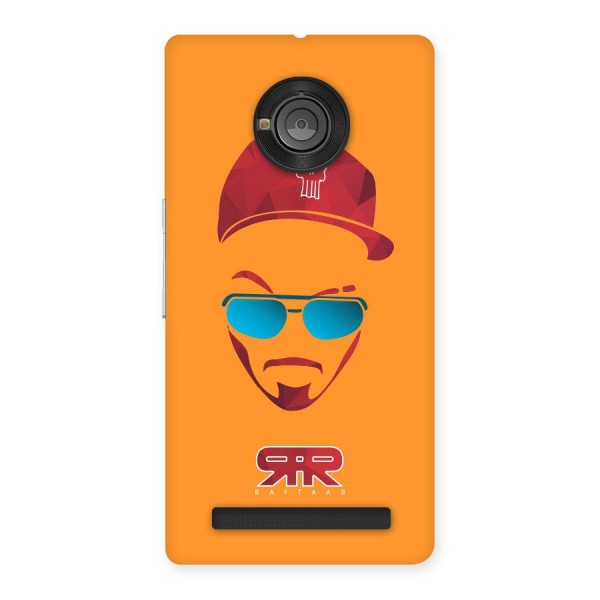 Raftaar Orange Back Case for Yu Yuphoria