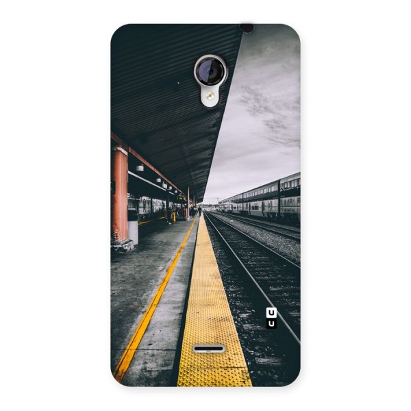 Railway Track Back Case for Micromax Unite 2 A106