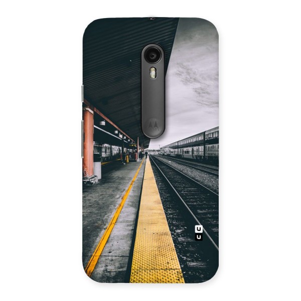 Railway Track Back Case for Moto G3