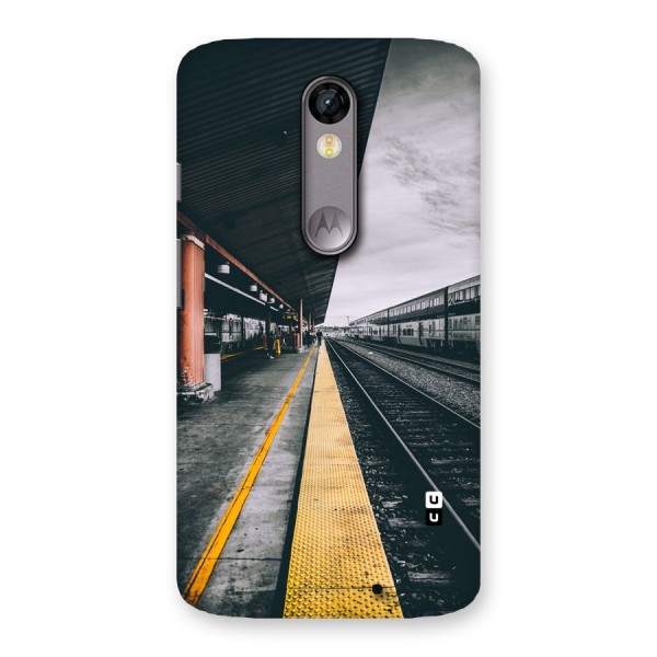 Railway Track Back Case for Moto X Force