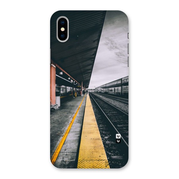 Railway Track Back Case for iPhone X