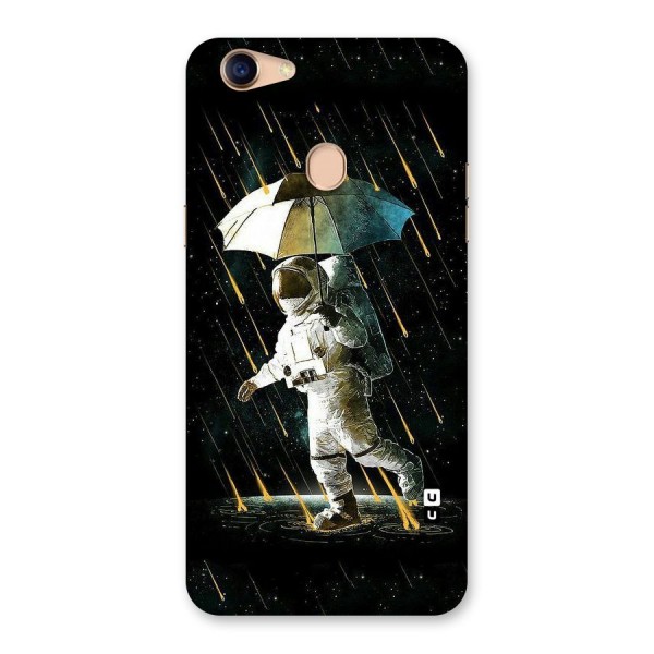 Rain Spaceman Back Case for Oppo F5