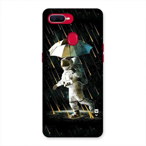 Rain Spaceman Back Case for Oppo F9 Pro