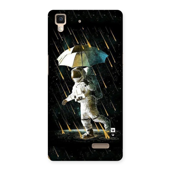 Rain Spaceman Back Case for Oppo R7