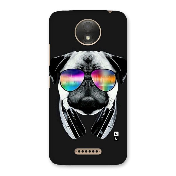 Rainbow Dog Swag Back Case for Moto C Plus