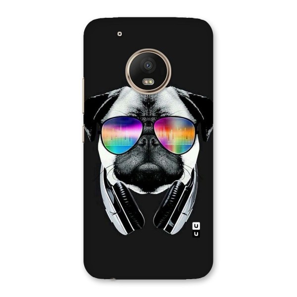 Rainbow Dog Swag Back Case for Moto G5 Plus