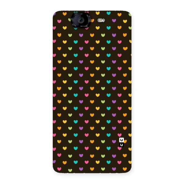 Rainbow Hearts Back Case for Canvas Knight A350