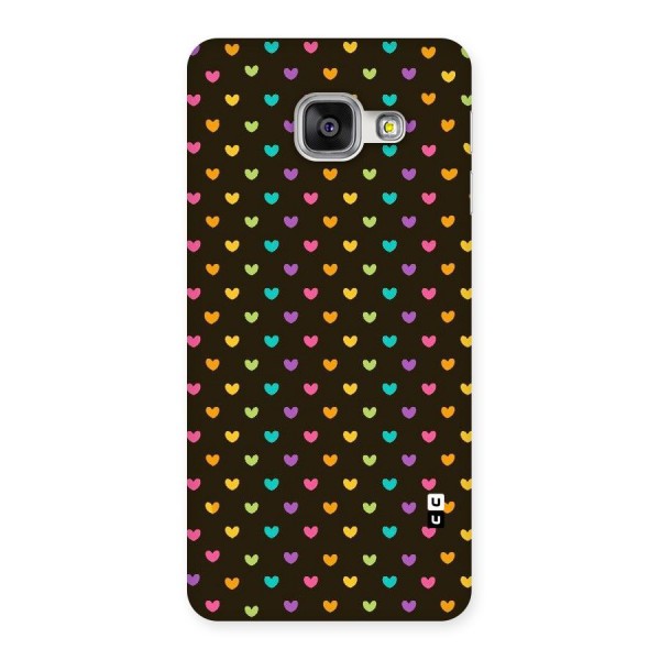 Rainbow Hearts Back Case for Galaxy A3 2016