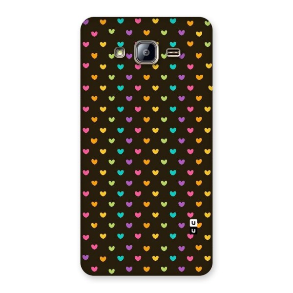 Rainbow Hearts Back Case for Galaxy On5