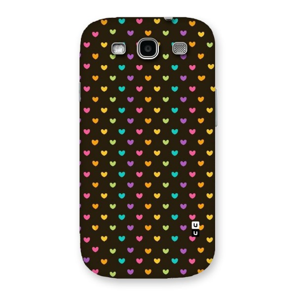 Rainbow Hearts Back Case for Galaxy S3 Neo