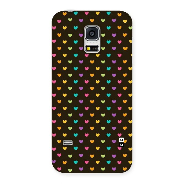 Rainbow Hearts Back Case for Galaxy S5 Mini