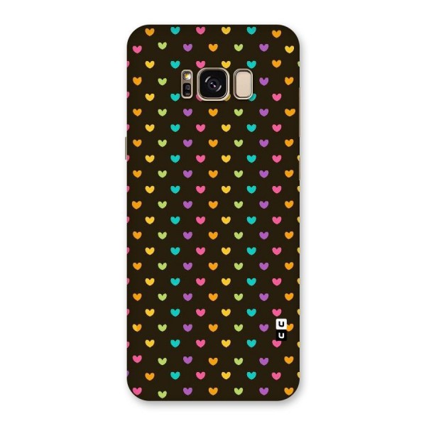 Rainbow Hearts Back Case for Galaxy S8 Plus