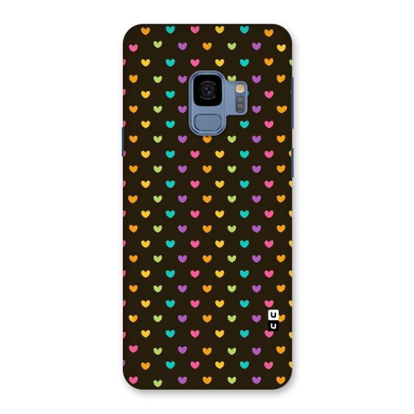 Rainbow Hearts Back Case for Galaxy S9