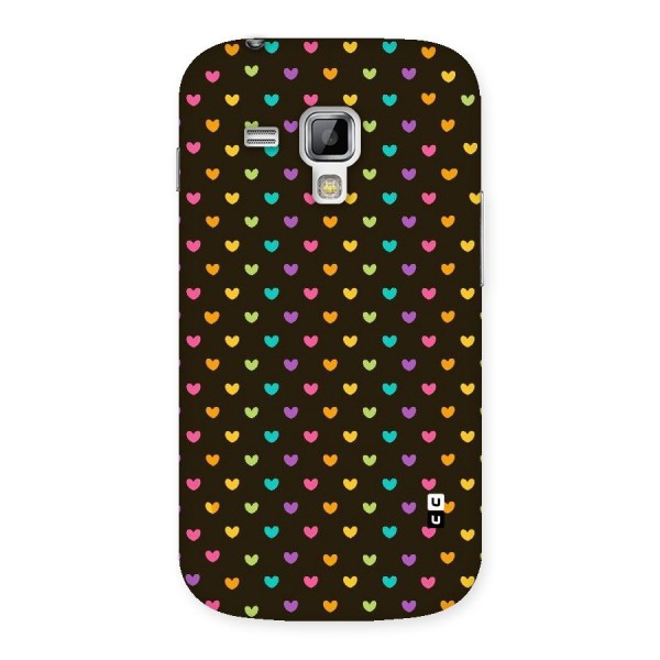 Rainbow Hearts Back Case for Galaxy S Duos