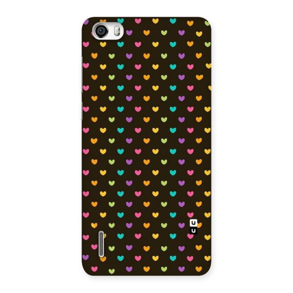 Rainbow Hearts Back Case for Honor 6