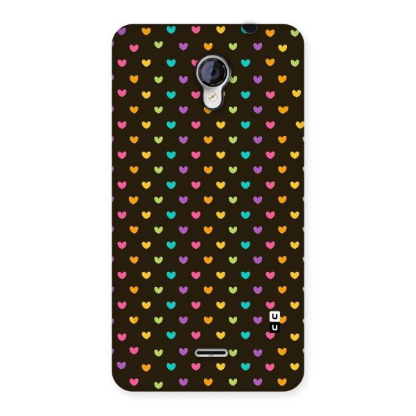 Rainbow Hearts Back Case for Micromax Unite 2 A106