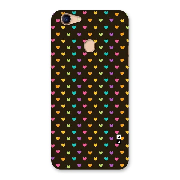 Rainbow Hearts Back Case for Oppo F5