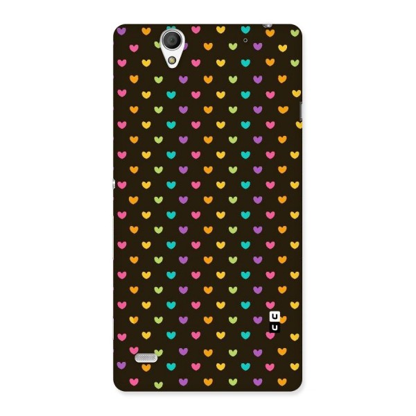 Rainbow Hearts Back Case for Sony Xperia C4