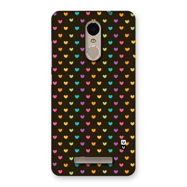 Rainbow Hearts Back Case for Xiaomi Redmi Note 3