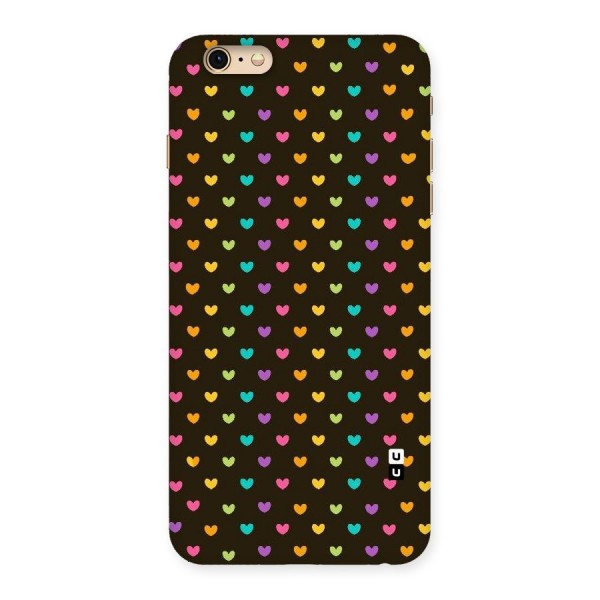 Rainbow Hearts Back Case for iPhone 6 Plus 6S Plus