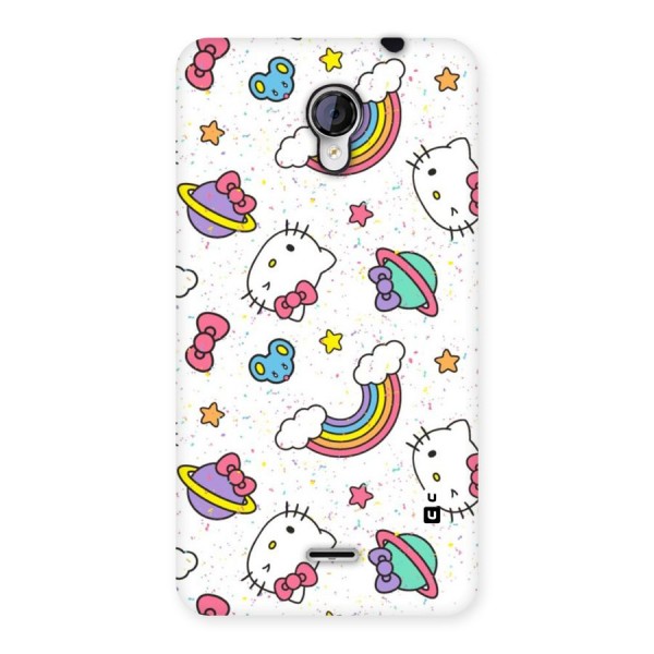 Rainbow Kit Tee Back Case for Micromax Unite 2 A106