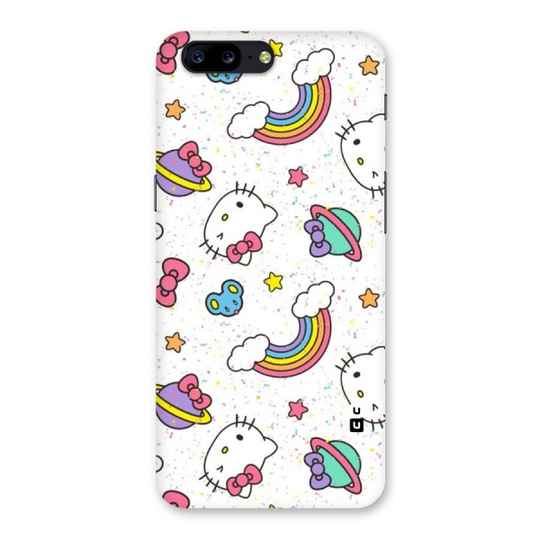 Rainbow Kit Tee Back Case for OnePlus 5