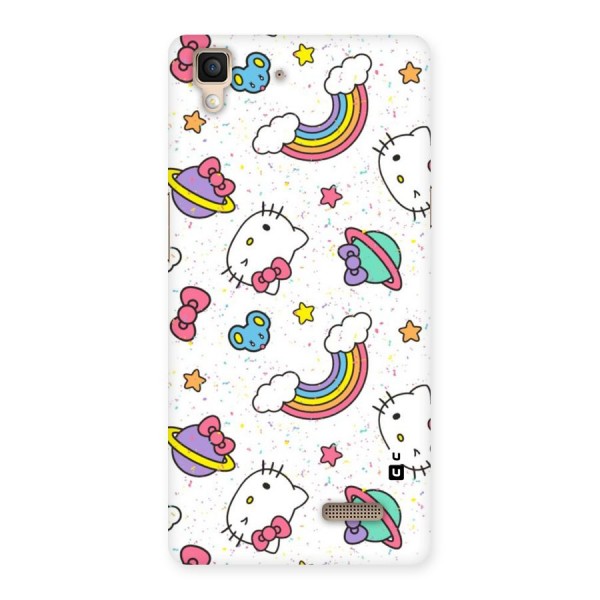 Rainbow Kit Tee Back Case for Oppo R7