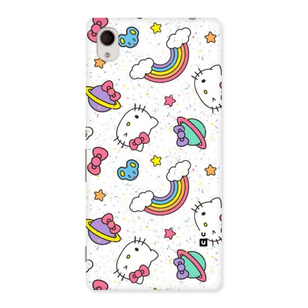 Rainbow Kit Tee Back Case for Sony Xperia M4