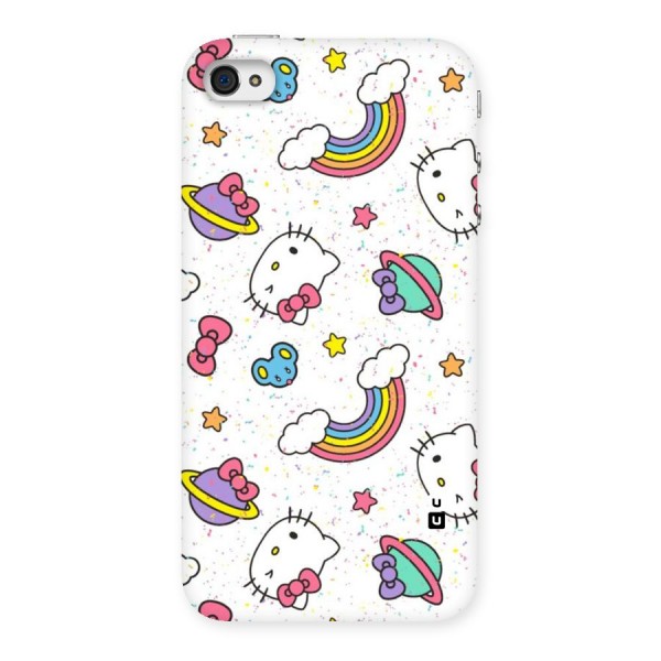 Rainbow Kit Tee Back Case for iPhone 4 4s