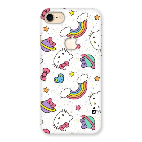 Rainbow Kit Tee Back Case for iPhone 7 Apple Cut