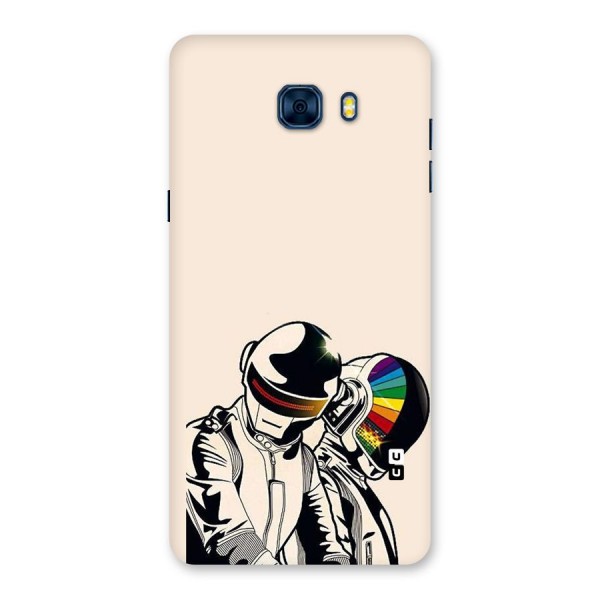 Rainbow Radio Back Case for Galaxy C7 Pro