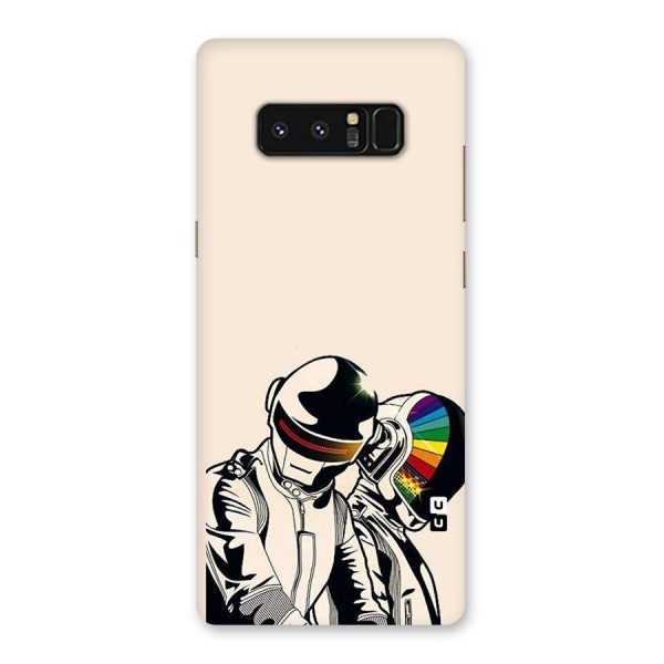 Rainbow Radio Back Case for Galaxy Note 8