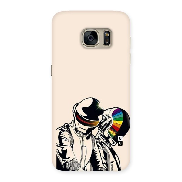 Rainbow Radio Back Case for Galaxy S7