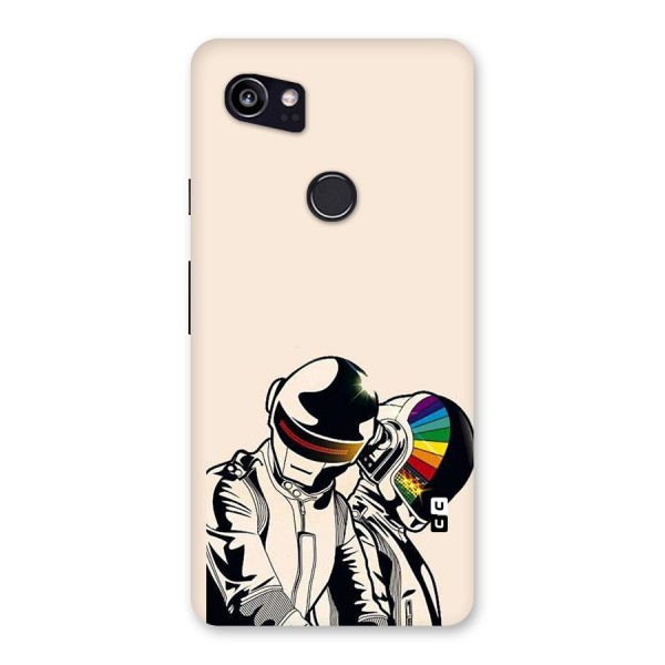 Rainbow Radio Back Case for Google Pixel 2 XL