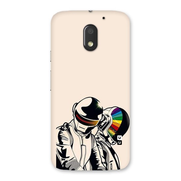 Rainbow Radio Back Case for Moto E3 Power