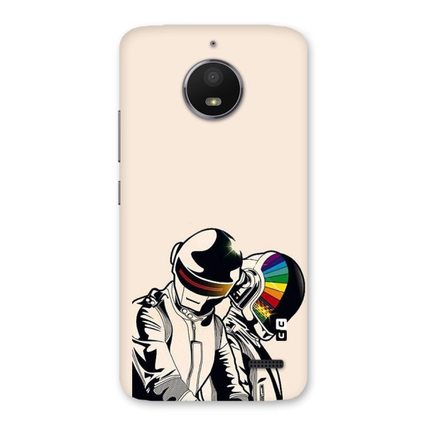 Rainbow Radio Back Case for Moto E4