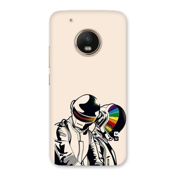 Rainbow Radio Back Case for Moto G5 Plus