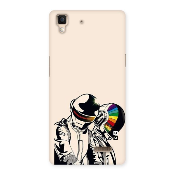 Rainbow Radio Back Case for Oppo R7