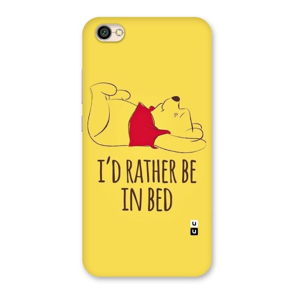 Rather Be In Bed Back Case for Redmi Y1 Lite