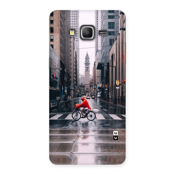 Red Bicycle Street Back Case for Galaxy Grand Prime