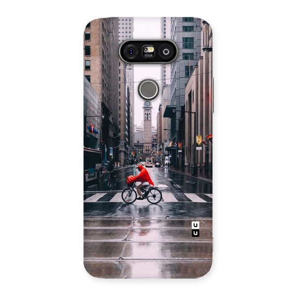 Red Bicycle Street Back Case for LG G5