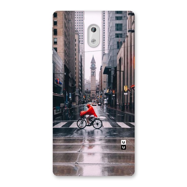 Red Bicycle Street Back Case for Nokia 3