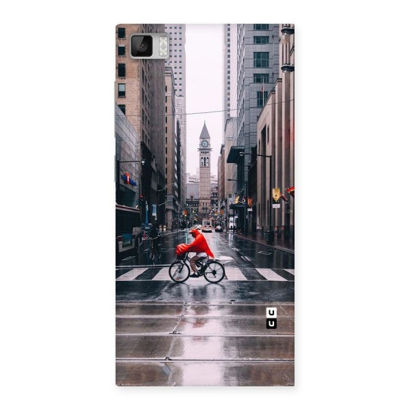 Red Bicycle Street Back Case for Xiaomi Mi3