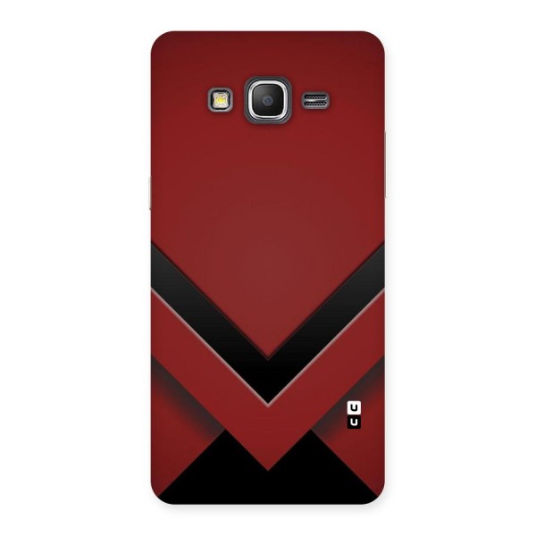 Red Black Fold Back Case for Galaxy Grand Prime