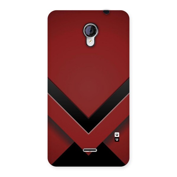 Red Black Fold Back Case for Micromax Unite 2 A106