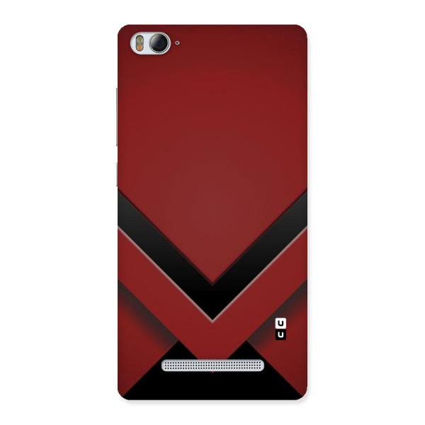 Red Black Fold Back Case for Xiaomi Mi4i